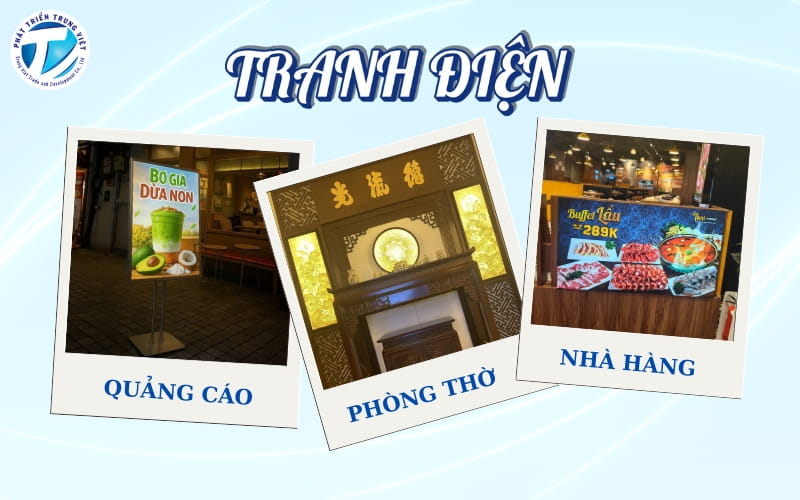 Hướng Dẫn Chọn Tranh Điện Cho Từng Không Gian Sử Dụng Cụ Thể